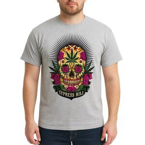 Cypress Hill Sugar Skull Short Sleeve T-Shirt | Large